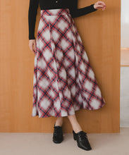 画像をギャラリービューアに読み込む, バイアスチェックプリントスカート/MM537213