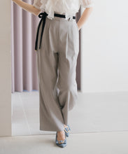 画像をギャラリービューアに読み込む, ベロアリボン2タックワイドパンツ/MM537302
