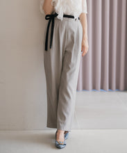 画像をギャラリービューアに読み込む, ベロアリボン2タックワイドパンツ/MM537302