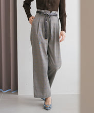 画像をギャラリービューアに読み込む, ベロアリボン2タックワイドパンツ/MM537302