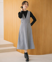 画像をギャラリービューアに読み込む, バッククロスストライプジャンスカ/MM537408