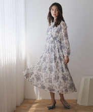 画像をギャラリービューアに読み込む, フラワージュイプリーツワンピース/MM537409