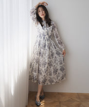 画像をギャラリービューアに読み込む, フラワージュイプリーツワンピース/MM537409