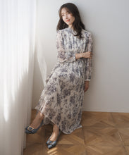 画像をギャラリービューアに読み込む, フラワージュイプリーツワンピース/MM537409