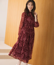 画像をギャラリービューアに読み込む, フラワージュイプリーツワンピース/MM537409
