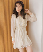 画像をギャラリービューアに読み込む, フリルミニワンピース/MM537415