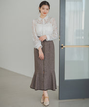 画像をギャラリービューアに読み込む, レースシャツブラウス/MM538104