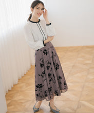 画像をギャラリービューアに読み込む, 配色バンドカラーブラウス/MM538110