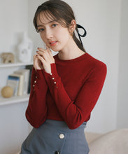 画像をギャラリービューアに読み込む, ベーシックハイネックラメリブニット/MM538307