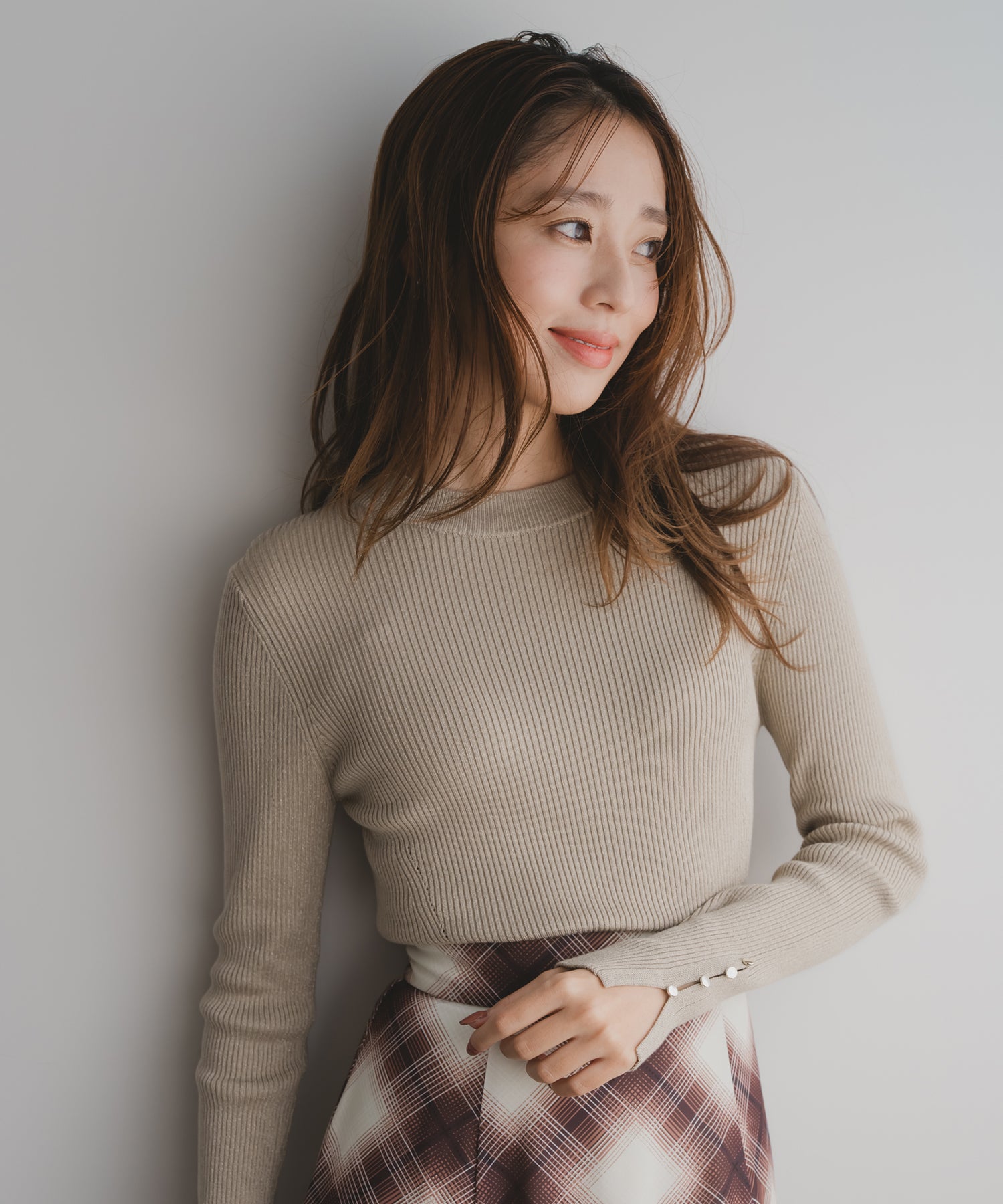 じ*じ様 【美品】 エルメス ニット ウール ハイネック ブラウン S HERM Fall2003 Hermes by Martin Margiela エルメス マルジェラ期