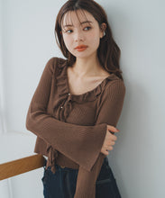 画像をギャラリービューアに読み込む, ラッフルシアーカーディガン/MM538404