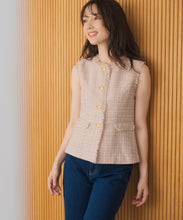 画像をギャラリービューアに読み込む, ツイードペプラムジレ/MM538501