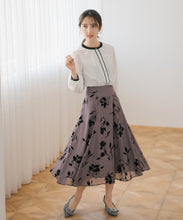 画像をギャラリービューアに読み込む, フロッキーフラワースカート/MM547201