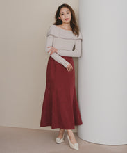 画像をギャラリービューアに読み込む, ピーチサテンマーメイドスカート/MM547203