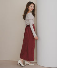 画像をギャラリービューアに読み込む, ピーチサテンマーメイドスカート/MM547203