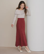 画像をギャラリービューアに読み込む, ピーチサテンマーメイドスカート/MM547203
