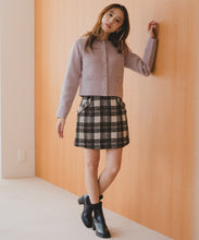 画像をギャラリービューアに読み込む, ラメチェックラップミニスカート/MM547205
