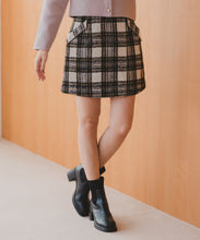 画像をギャラリービューアに読み込む, ラメチェックラップミニスカート/MM547205