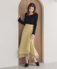 画像をギャラリービューアに読み込む, ラッフル裾シアースカート/MM547208