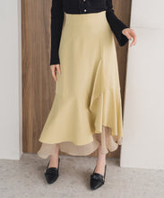画像をギャラリービューアに読み込む, ラッフル裾シアースカート/MM547208