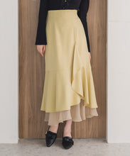 画像をギャラリービューアに読み込む, ラッフル裾シアースカート/MM547208