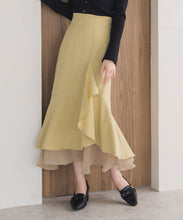 画像をギャラリービューアに読み込む, ラッフル裾シアースカート/MM547208