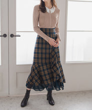 画像をギャラリービューアに読み込む, ラッフル裾シアースカート/MM547208