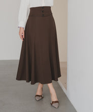 画像をギャラリービューアに読み込む, パイピングコルセットベルトAラインスカート/MM547211