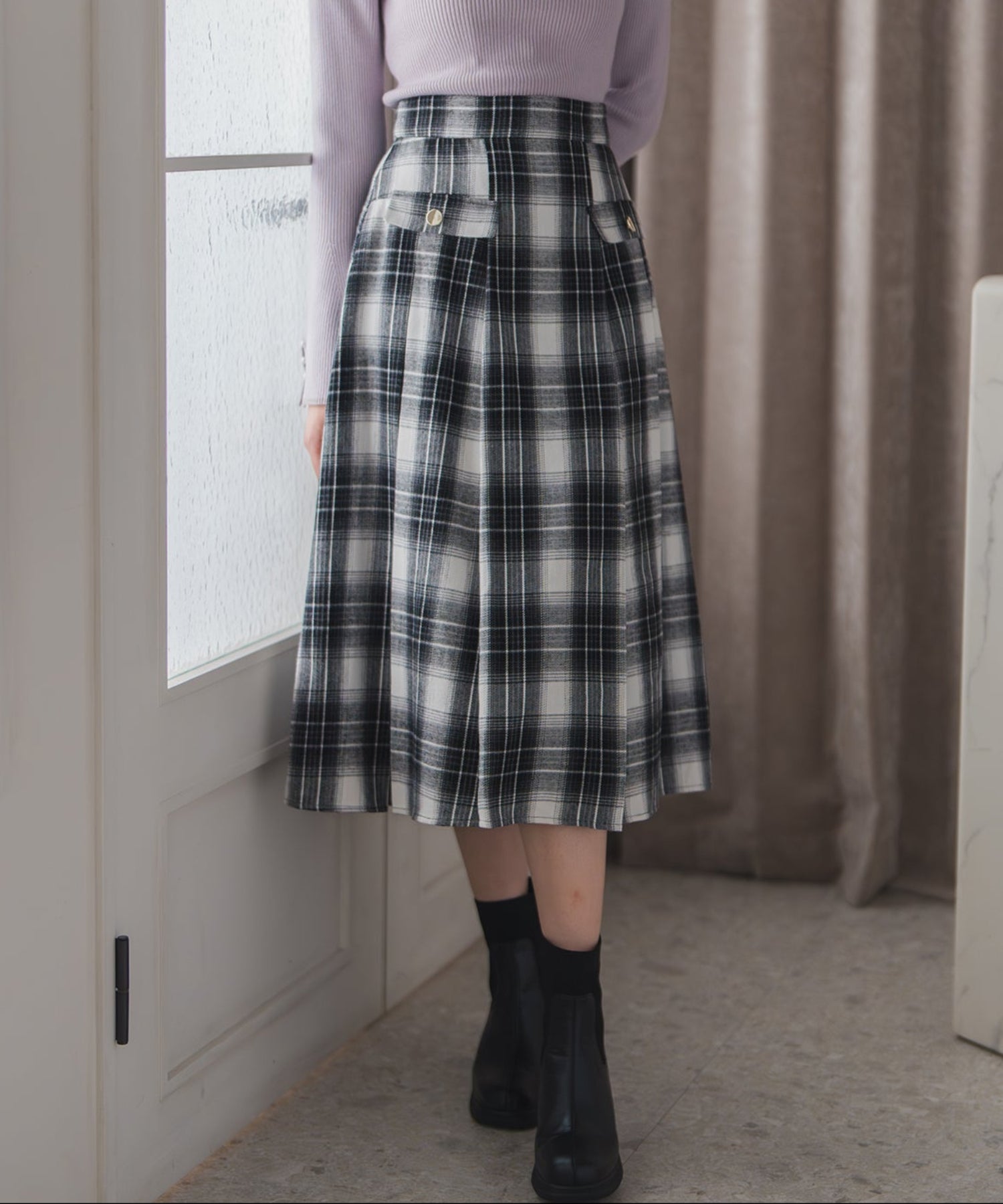 ボックスタックミディスカート/MM547217 – MISCH MASCH|31 Sons de mode