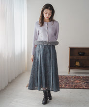 画像をギャラリービューアに読み込む, ラメ刺繍パイピングスカート/MM547220