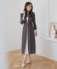 画像をギャラリービューアに読み込む, フロントプリーツワンピース/MM547401