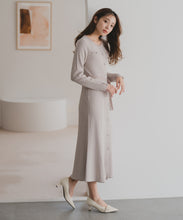 画像をギャラリービューアに読み込む, ツイードマーメイドニットワンピース/MM547403