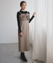 画像をギャラリービューアに読み込む, ダブルフリルキャミワンピース/MM547407