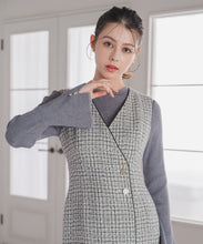 画像をギャラリービューアに読み込む, 【WEB限定予約販売/11月上旬発売予定】ツイードラップジャンスカ/MM547410