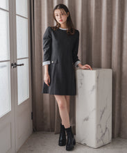画像をギャラリービューアに読み込む, 配色サックミニワンピース/MM547416