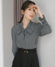 画像をギャラリービューアに読み込む, ボウタイシャーリングブラウス/MM548101