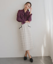 画像をギャラリービューアに読み込む, ボウタイシャーリングブラウス/MM548101
