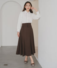 画像をギャラリービューアに読み込む, ダブルカラー配色ブラウス/MM548103