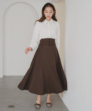 画像をギャラリービューアに読み込む, ダブルカラー配色ブラウス/MM548103