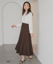 画像をギャラリービューアに読み込む, ダブルカラー配色ブラウス/MM548103