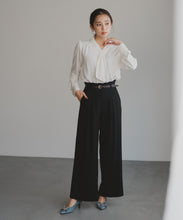 画像をギャラリービューアに読み込む, バー付きタイブラウス/MM548105