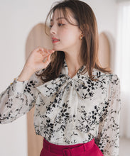 画像をギャラリービューアに読み込む, フロッキーボウタイブラウス/MM548108