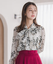 画像をギャラリービューアに読み込む, フロッキーボウタイブラウス/MM548108
