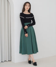 画像をギャラリービューアに読み込む, 2way配色アシメケープニット/MM548303