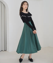 画像をギャラリービューアに読み込む, 2way配色アシメケープニット/MM548303