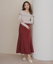 画像をギャラリービューアに読み込む, 2way配色アシメケープニット/MM548303