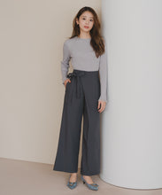 画像をギャラリービューアに読み込む, 袖シアーフリルベーシックリブニット /MM548305