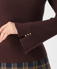 画像をギャラリービューアに読み込む, アシメリボン2wayフレア袖ニット/MM548306