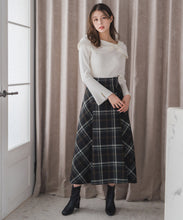 画像をギャラリービューアに読み込む, アシメリボン2wayフレア袖ニット/MM548306