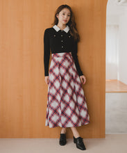 画像をギャラリービューアに読み込む, 取り外し襟付きケーブルカーディガン/MM548402